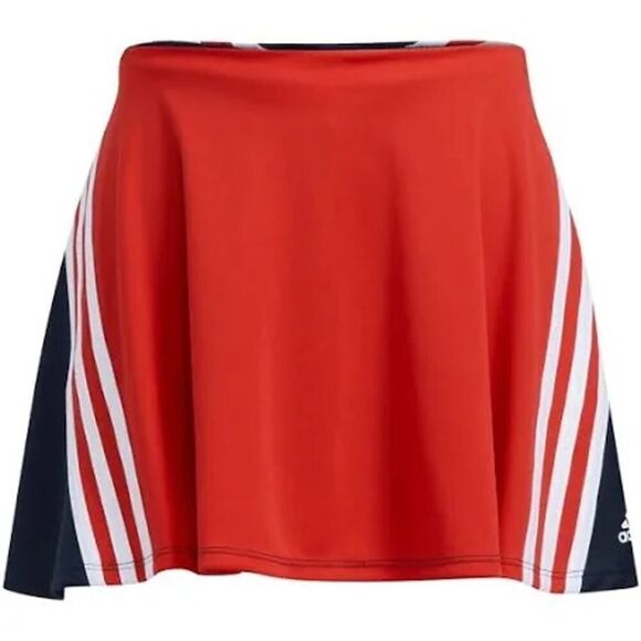 Adidas Other - Adidas Girls Red White and Blue Skirt with Side Stripes Size L(14)